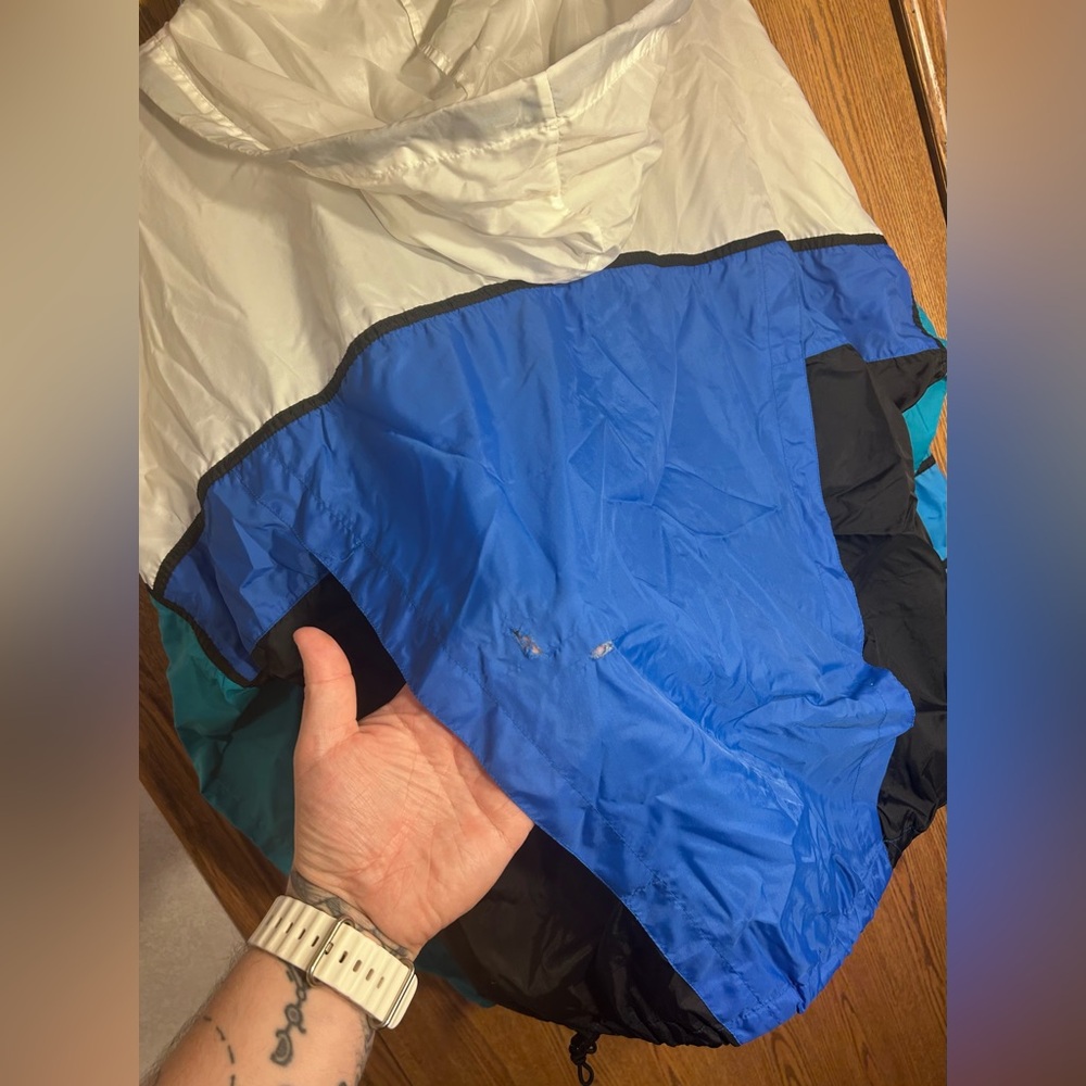 VTG 80s Nike Color-block Windbreaker - Picture 7 of 8